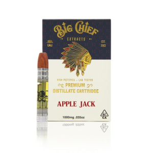 Big Chief Apple Jack THC Carts for sale
